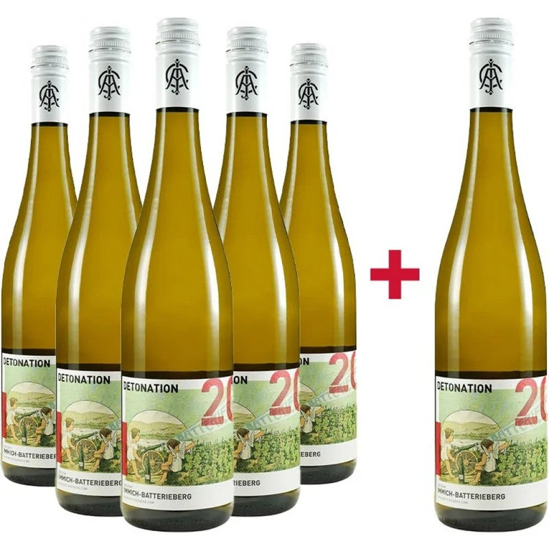5+1DetonationRiesling-Paket//WeingutC.A.Immich-Batterieberg