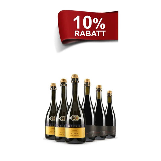 10%Rabatt“ErlebnisPinot-&Rotsekt”–WeingutGehrig