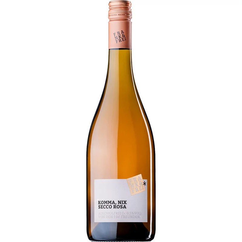 BaldaufKOMMANIX“Frank&Frei”SECCOROSA–ALKOHOLFREIERSECCO