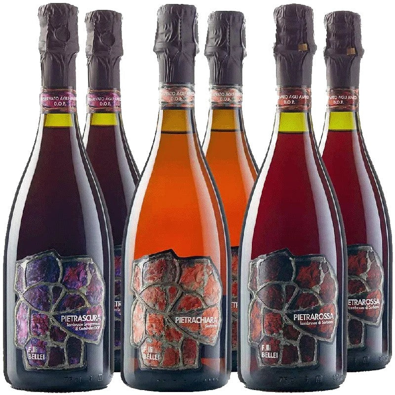 PezzuoliPezzuoliLambruscoPIETRAKennenlern-Paket